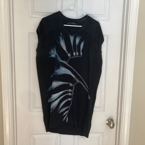 All Saints Emi Fressia HT Dress Silk US 4 - Picture 2 of 7